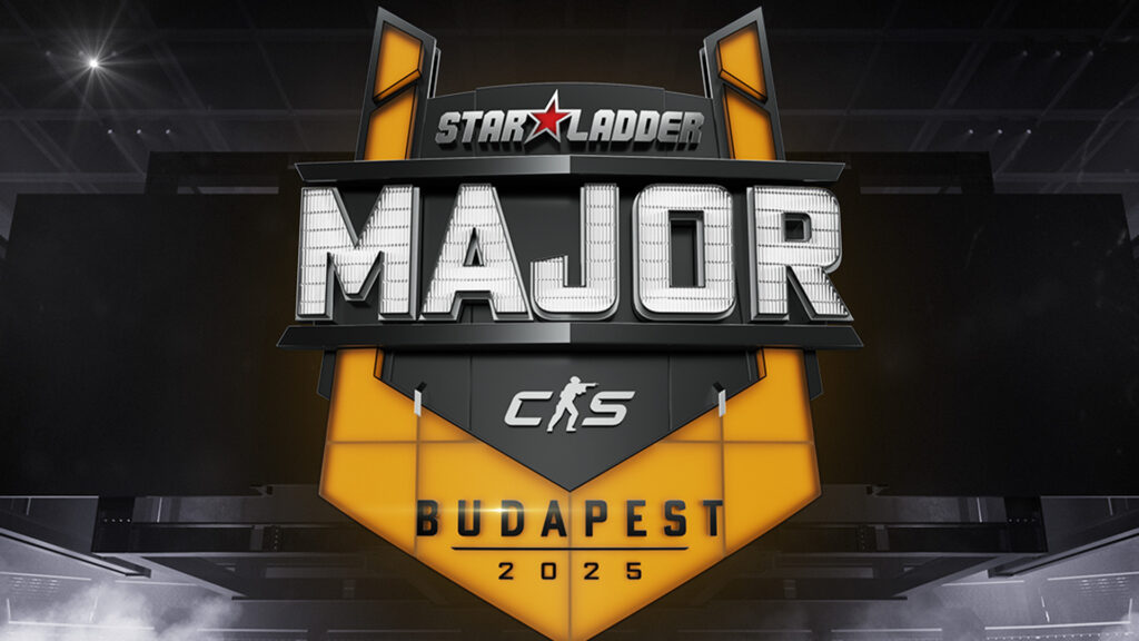 Starladder Major CS:GO tournament logo for Budapest 2025